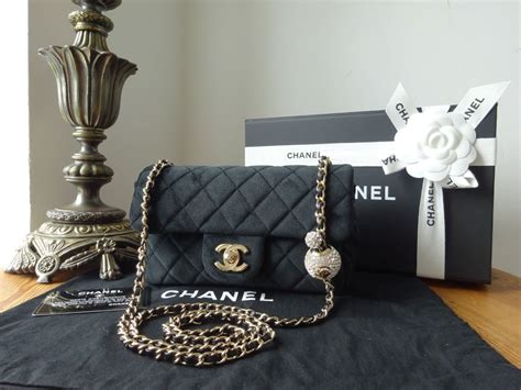 chanel mini flap black sliver|Mini Flap Bag Velvet, Imitation Pearls, Sequins.